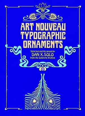 Art Nouveau Typographic Ornaments