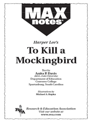 To Kill a Mockingbird (MAXNotes Literature Guides)