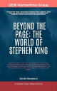 Beyond The Page: The World of Stephen King World Literature【電子書籍】[ GEW Humanitie...