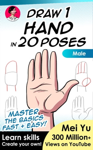 Draw 1 Hand in 20 Poses (Male)