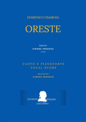 Oreste (Canto e pianoforte - Vocal Score)