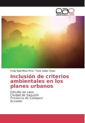 Inclusión de criterios ambientales en los planes urbanos