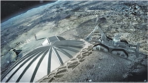 3D Printers to Print Lunar Base and Living Tissue