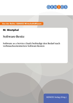 Software-Besitz Software as a Service (SaaS) bef