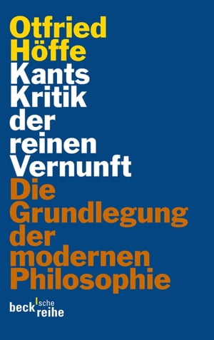 ＜p＞Otfried H?ffe unternimmt es, Kants ?Kritik der reinen Vernunf“t neu zu lesen, sie historisch und systematisch auszudeuten und sie auf gegenw?rtige philosophische Fragestellungen hin zu beziehen. Nach einer Erl?uterung, warum Kants wichtigstes Buch ?berhaupt als die Grundlegung der modernen Philosophie zu betrachten ist, und nach einem ?berblick ?ber die h?ufigsten Verk?rzungen und Mi?verst?ndnisse, denen Kant ausgesetzt ist, f?hrt H?ffe nacheinander durch das Programm der ?Kritik der reinen Vernunft“, deren ??sthetik“, ?Analytik“, ?Dialektik“ und ?Methodenlehre“, und zieht zum Schlu? eine Gesamtbilanz.＜/p＞画面が切り替わりますので、しばらくお待ち下さい。 ※ご購入は、楽天kobo商品ページからお願いします。※切り替わらない場合は、こちら をクリックして下さい。 ※このページからは注文できません。