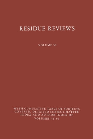 Residue Reviews