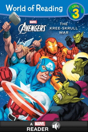 World of Reading The Avengers: The Kree-Skrull War A Marvel Read-Along (Level 3)Żҽҡ[ Disney Books ]