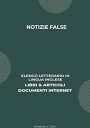 Notizie False: Elenco Letterario in Lingua Ingle