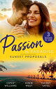 Passion In Paradise: Sunset Proposals: Bought to Wear the Billionaire's Ring / His Majesty's Temporary Bride / One Night in Paradise【電子書籍】[ Cathy Williams ]
