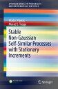 Stable Non-Gaussian Self-Similar Processes with Stationary Increments【電子書籍】 Murad S. Taqqu