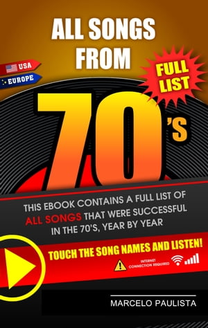 All Songs From 70's: Full List