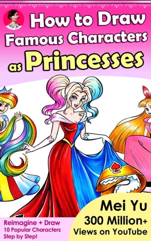 How to Draw Famous Characters as Princesses