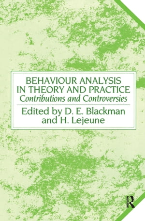 Behaviour Analysis in Theory and Practice