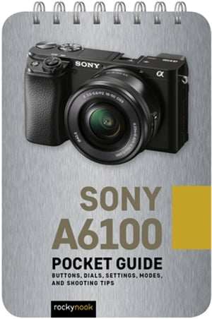 Sony a6100: Pocket Guide Buttons, Dials, Setting