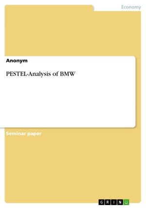 PESTEL-Analysis of BMW