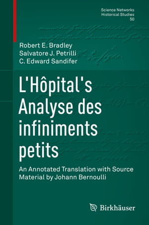 L’Hôpital's Analyse des infiniments petits