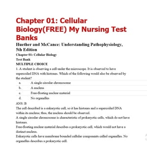 test bank Understanding Pathophysiology, 5 edition