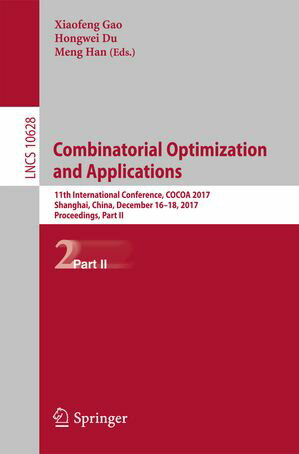 Combinatorial Optimization and Applications