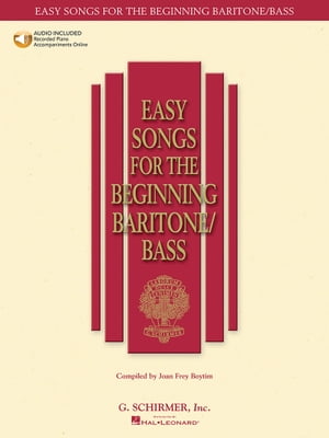 Easy Songs for the Beginning Baritone/Bass