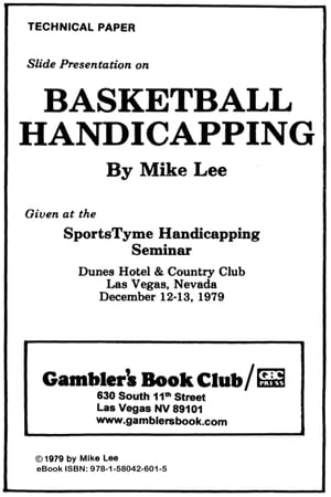 Basketball Handicapping