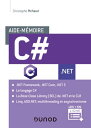 ＜p＞＜strong＞C#＜/strong＞ (＜em＞C sharp＜/em＞) est un langage de programmation orient?e objet, commercialis? par Microsoft depuis 2002 et destin? ? d?velopper sur la plateforme Microsoft .NET.＜br /＞ Il est d?riv? du C++ et tr?s proche du Java dont il reprend la syntaxe g?n?rale ainsi que les concepts, y ajoutant des notions telles que la surcharge des op?rateurs, les indexeurs et les d?l?gu?s. Il est utilis? notamment pour d?velopper des applications web.＜br /＞ Cet aide-m?moire d?crit tous les ?l?ments de base du langage C # qui restent p?rennes au fil des versions.＜br /＞ Il d?marre par l'apprentissage des bases avant de pr?senter son utilisation au sein du framework .Net Core qui assure un environnement multiplateforme Windows, Mac et Linux.＜/p＞画面が切り替わりますので、しばらくお待ち下さい。 ※ご購入は、楽天kobo商品ページからお願いします。※切り替わらない場合は、こちら をクリックして下さい。 ※このページからは注文できません。