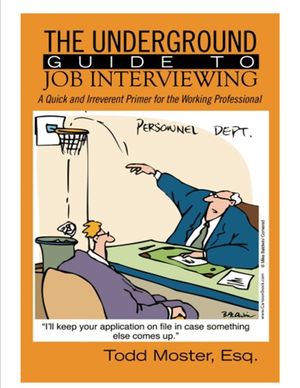 The Underground Guide to Job Interviewing: A Quick and Irreverent Primer for the Working Professional