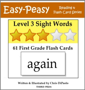 Level 3 Sight Words: 61 First Grade Flash Cards