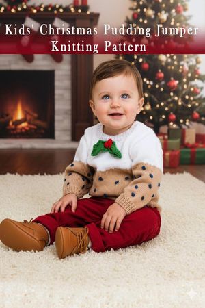 Kids' Christmas Pudding Jumper Knitting Pattern【電子書籍】[ Aicha Salime ]