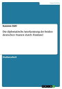 ＜p＞Studienarbeit aus dem Jahr 2013 im Fachbereich Geschichte Europa - Deutschland - Nachkriegszeit, Kalter Krieg, Note: 2,3, Ernst-Moritz-Arndt-Universit?t Greifswald, Veranstaltung: Einf?hrung in die Kultur Finnlands, Sprache: Deutsch, Abstract: In meiner Hausarbeit habe ich mich mit der diplomatischen Anerkennung der beiden deutschen Staaten durch Finnland besch?ftigt. Dabei habe ich gemerkt, dass es sich hierbei um ein komplexes und interessantes Thema handelt, welches sich schwer auf zehn Seiten zusammenfassen l?sst. Die Hauptfrage besteht darin, warum Finnland ?ber 20 Jahre gewartet hat, um die beiden deutschen Staaten anzuerkennen, und warum es letztendlich doch von seiner starren Nichtanerkennungspolitik abgewichen ist.＜/p＞画面が切り替わりますので、しばらくお待ち下さい。 ※ご購入は、楽天kobo商品ページからお願いします。※切り替わらない場合は、こちら をクリックして下さい。 ※このページからは注文できません。