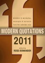 ŷKoboŻҽҥȥ㤨Modern Quotations 2011 Wisdom & Wordplay, Excerpts & Extracts From the Calendar Year 2011Żҽҡ[ Ross Bonander ]פβǤʤ399ߤˤʤޤ