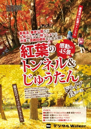 東海ウォーカー特別編集　紅葉のトンネル&じゅうたん感動の45景