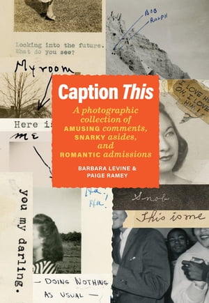 Caption This A Photographic Collection of Amusing Comments, Snarky Asides, and Romantic AdmissionsŻҽҡ[ Barbara Levine ]
