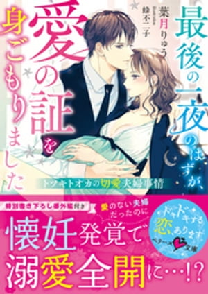 最後の一夜のはずが、愛の証を身ごもりました~トツキトオカの切愛夫婦事情~
