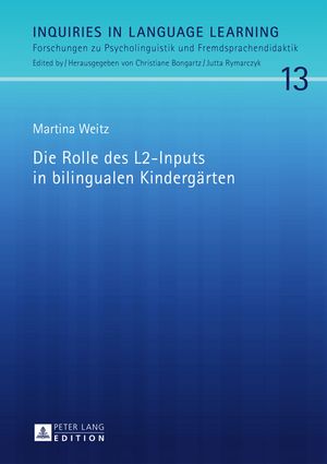 Die Rolle des L2-Inputs in bilingualen KindergaertenŻҽҡ[ Martina We...
