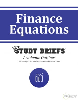 Finance Equations