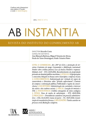 AB Instantia - 2016, Ano IV, n.? 6, Anual