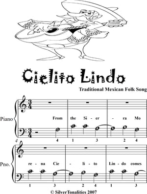 Cielito Lindo Beginner Piano Sheet Music