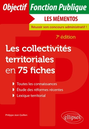 Les collectivit?s territoriales en 75 fiches