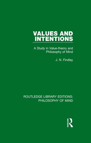 Values and Intentions