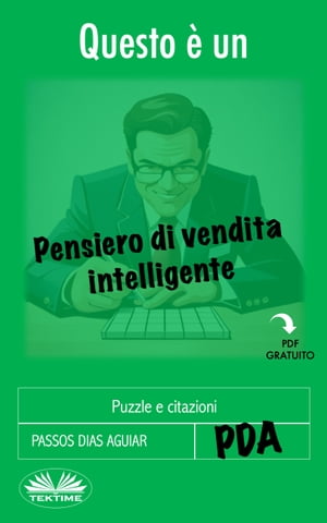 Questo ? Un Pensiero Di Vendita Intelligente Puzzle E Citazioni