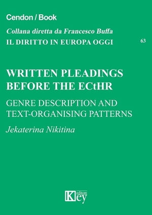 WRITTEN PLEADINGS BEFORE THE ECtHR