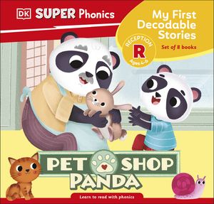 DK Super Phonics My First Decodable Stories Pet Shop Panda