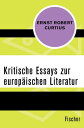 Kritische Essays zur europ?ischen Literatur