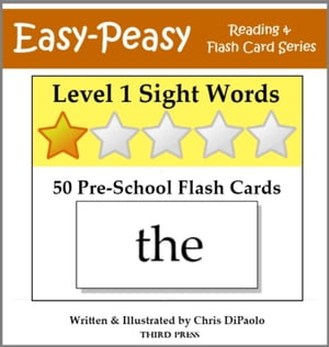 Level 1 Sight Words: 50 Pre-School Flash Cards