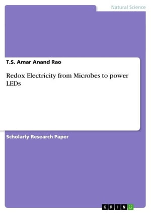 Redox Electricity from Microbes to power LEDs