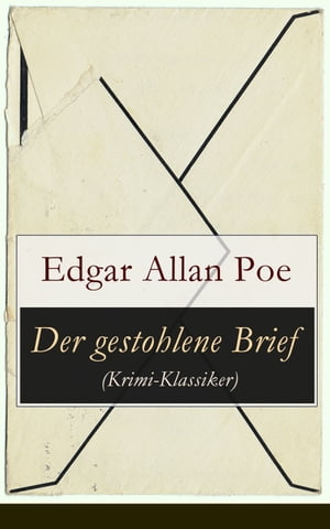 Der gestohlene Brief (Krimi-Klassiker)