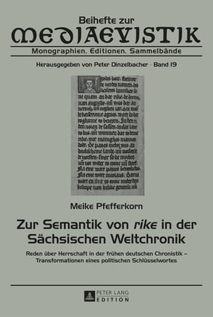 Zur Semantik von «rike» in der Saechsischen Weltchronik