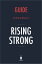 Guide to Brene Brown’s Rising Strong by Instaread