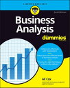 Business Analysis For Dummies【電子書籍】 Alison Cox