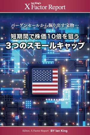 月刊Xファクター・レポート バーゲンセールから掘り出す宝物…短期間で株価10倍を狙う3つのスモールキャップ